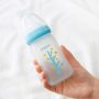 Pigeon coating 贝亲母乳实感Coating系列硅胶玻璃奶瓶 新生儿0月+ 160ml 小树