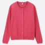 UNIQLO优衣库儿童防晒毛衣开衫红色 size110 120 130