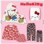 Hello Kitty 凯蒂猫儿童睡衣/家居服套装 三件套 size 80