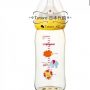 Pigeon Bottle elephant PPSU 贝亲母乳实感宽口径塑料ppsu大象奶瓶3月+ 240ml