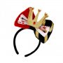 Queen Of Heart Hair Band爱丽丝梦游仙境 红心皇后发夹 Party用 可拆卸