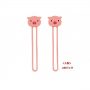 PuniLabo Magnetic Band Pig 小猪磁铁绑绳 用于手机线收纳等