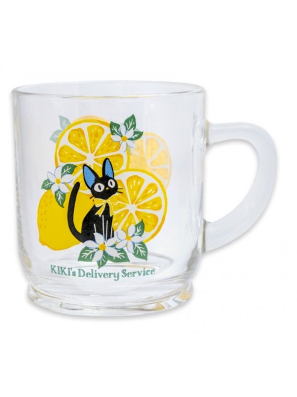 Kiki’s Delivery Service glass with hand