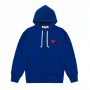 Comme Des Garcons Play Blue Hooded Sweatshirt with Zip 久川保玲蓝色红心甩帽衫外套 Size S